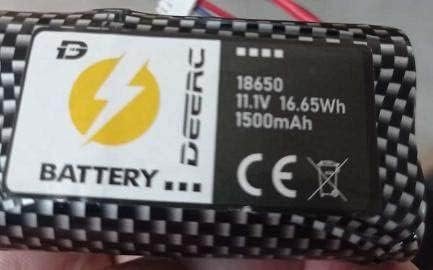 DEERC Remote Control Car Battery 200E 210E 11.1V Rechargeable Replacement Battery for RC Cars