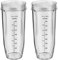 XFUYI 2 Stück 950ml 32OZ Becher mit Messskala Becher für BL450 BL451 BL484 BL486CO BL480 BL481 BL482 BL483 BL484-30 Mixer Kunststoff