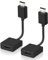 AXFEE Lot de 2 Câble d'extension HDMI, 12cm Câble HDMI Mâle vers Femelle, Rallonge hdmi, Compatible 4K@60Hz 3D pour HDTV, Moniteur et Projecteur