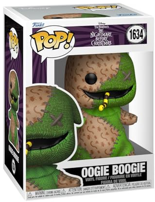 Funko Pop! Disney: Patchwork - Oogie Boogie - The Nightmare Before Christmas - Collectable Vinyl Figure - Gift Idea - Official Merchandise - Toys for Kids & Adults - Cartoon Fans