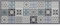 IDMarket - Tapis en Vinyle Effet Carreaux de Ciment Noir et Blanc 66 x 160 cm