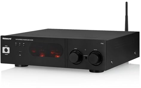 Nobsound HiFi Audio Tube Verstärker Bluetooth Stereo-Endstufe 6N3 Röhrenvorverstärker für Heimlautsprecher und Subwoofer