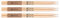 Pro Mark LA Specials Drum Sticks - 5A Drumsticks - Drum Sticks Set for Acoustic Drums or Electronic Drums - Oval Nylon Tip - Hickory Drum Sticks - Consistent Weight and Pitch - 3 Pairs