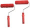 FLAMEER 2Pcs 7-Inch Embossed Paint Roller Wall Brick Pattern Rubber Paint Roller for Wall Decoration