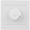 Interruptor de control de velocidad, ventilador de luz de techo Interruptor de control de velocidad Botón de panel de pared blanco AC250V 100W 86x86mm Adecuado para ventiladores eléctricos Lámparas in