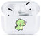 AKABEILA Hülle Kompatibel mit Apple AirPods Pro Case Süße DIY Muster Schutzhülle Transparente Silikon Dünne Air Pods Pro 1st Gen 2019 Kabellose Ladehülle Front LED Sichtbar