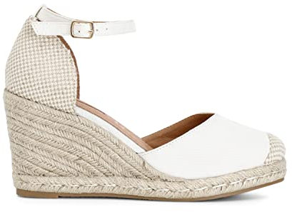 Cafe Noir SANDALI IN TESSUTO SU ZEPPA CORDA - C1XA9912 - BEIGE, 39