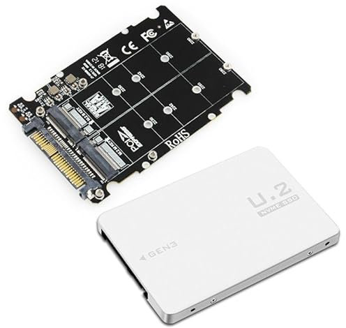 Multibao SATA-Bus 2in1 NGFF SSD to PCI-e U.2 SFF-8639 and M.2 SSD to U.2 Adapter M.2 NVMe