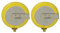 vhbw 2X batería Compatible con BMW X5 E53, E91, X3 E83, E90, X5, X6 E71, E92, X5 E70 Llave del vehículo (20 mAh, 3,6 V, Li-Ion)