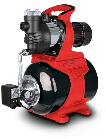Pompe a eau domestique - Scheppach - HWW1400c -1300 W - 6000 L/h - 4,8 bar, 5908609901