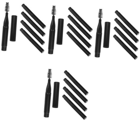 minkissy Stk Spiral-augenbrauenbürste Make-up Pinsel Wimpernstab Mascara-zauberstab Wimpernstäbe Brauenbürsten Für Wimpern Augenbrauenstab Kamm Beauty-tools Mini Nylon