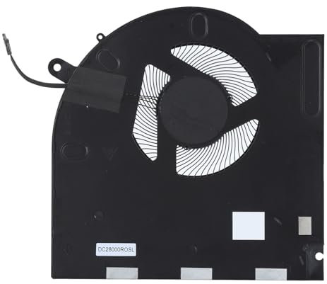 Generic Laptop Internal Cooling Fan (CPU & GPU) for Dell M17 R3/R4 P45E, 8.25 Inches, 4-Pin, Forced Air, 5 CFM, Compact & Lightweight, Easy to Install