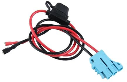 YCYUYUFUNS Kabelbaum Stecker für Peg-Perego 12-Volt SLA Batterie, Power Wheels Ersatzkabel mit Inline Sicherung Quick Connect/Disconnect für Peg Perego Ride-on Spielzeug