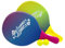 SUMMER GAMES Neopren Beach-Ball-Set, 2 Schläger (22 x 39 cm) und 2 Bälle, mit Tragenetz, für Strand und Garten