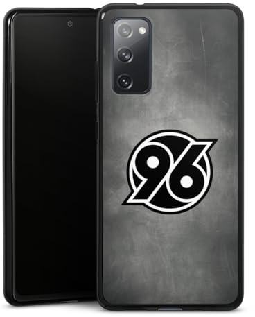 DeinDesign Silikon Hülle kompatibel mit Samsung Galaxy S20 FE Case schwarz Handyhülle Hannover 96 Beton H96