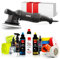 Poliermaschinen Set: Rupes LHR 21ES Exzenter Poliermaschine + Rupes Politur Set + Royal Pads Premium Polierpads + Dr. Wack Versiegelung für Lack- & Scheiben + Zubehör | 18-teilig