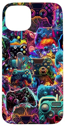 Gamer Aesthetic Graphic Gaming Video Games Boys Teens Summer Case for iPhone 15 Plus