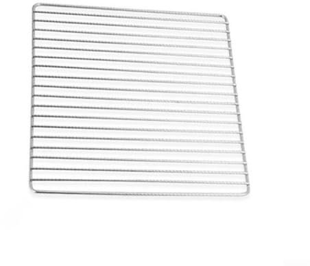 Stainless Steel Grill Cooking Grill Grates Stainless Steel Mesh BBQ Grill Rack Cooking Grate 30 * 25cm/30x45cm for Outdoor Barbecue Grill Grate(white1)