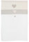 Clayre & Eef KT058.049 Gardine Scheibengardine Bistrogardine Herzen ca. 90 x 60 cm