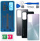 Eonpam Akkudeckel für Xiaomi Mi 10T / Mi 10T Pro Rückseite Glas Original Backcover Back Glas Ersatz mit Reparatursatz (Blau)