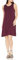 Amazon Essentials Vestido con Vuelo sin Mangas (Talla Grande Disponible) Mujer, Burdeos, L