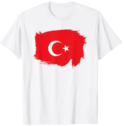 Türkei Flagge Türk Bayragi Design Damen Herren Deko Türkiye T-Shirt