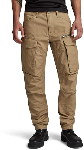 G-Star Homme Pantalon Rovic Zip 3D Regular Tapered, brun (dk fawn D02190-D213-7172), 38W / 36L