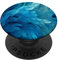 Blaue weiche Pastellfarben im Farbverlauf. Unifarben PopSockets Klebender PopGrip