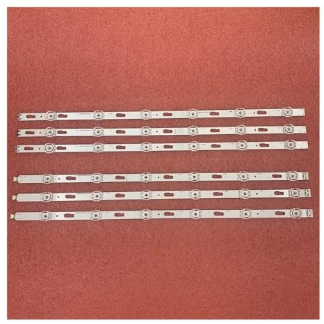 Striscia LED compatibile con UN50AU7090G UE50AU7200U UE50AU7175U UN50AU7000F UN50AU7000 UE50AU7170U UE50AU7140U UE50AU7560 UE50AU7560U compatibile con TV avanzata(10 Kit For 10 TV)