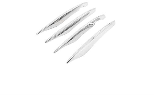 JUNOOS Auto Anteriore Fendinebbia Luci Strisce Trim Copertura per Mercedes per Benz Classe A W177 V177 A180 A200 A220 A250 2019-2023 Griglie Anteriori per radiatori Auto(Bright Silver)