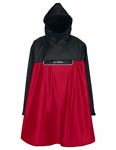 VAUDE Valero Poncho, Regenponcho mit Ärmeln, wasserdicht und winddicht