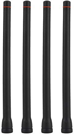 Diyeeni para ICOM 4PCS VHF Portátil de Goma de Mano de Dos Vías Radio Walkie Talkie Antena de Radio