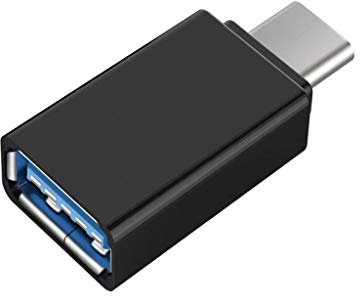 INF USB-C auf USB 3.0 Adapter, USB C zu USB 3.0 OTG Adapter Kompatibel mit MacBook Pro, Handys, PC, im Auto und Mehr
