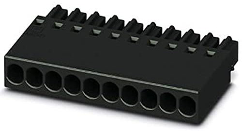 PHOENIX CONTACT MCC 0.5/3-ST-2.54 Leiterplattensteckverbinder, 0.75 mm² Nennquerschnitt, 6A, 160V, 3 Potenziale, 3 Polzahl, 2.54 mm Rastermaß, Schwarz, 250 Stück