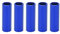 CHICIRIS Fahrrad Kabel Endkappen Aluminiumlegierung 4mm Fahrrad Schaltzug Rohrkappe für 4mm Kabel Schaltzug Kappen Zubehör(Blau) sportinggoods Blau