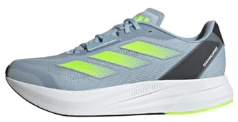 Adidas Herren Duramo Speed Running Shoes, Wonder Blue/Lucid Lemon/Cloud White, 45 1/3 EU