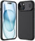 Nillkin CamShield Pro Coque pour iPhone 15 Plus avec Protection d'appareil Photo, Pare-Chocs en Polycarbonate + TPU pour iPhone 15 Plus 6,7 2023, Noir