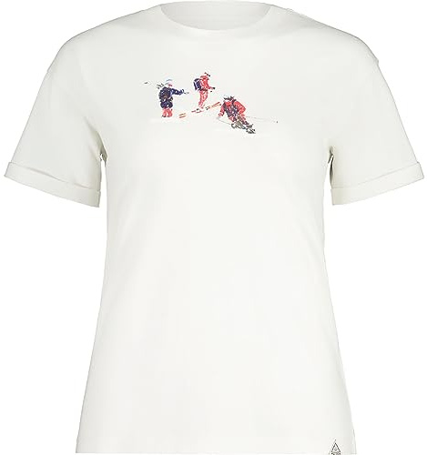 Maloja Damen SchlarignaM. T-Shirt, Glacier Milk Freeride, S