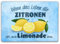 Zitronen Schneidebrett mit Spruch mach Limonade draus ein motivierendes Küchenbrett für dein zu Hause mit lustigem Motiv