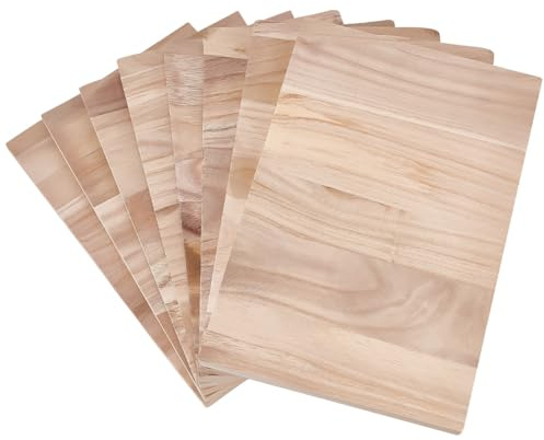 OLYCRAFT 8 Stück Taekwondo Breaking Boards 1.5cm dick Hölzerne Karate Bretter 30x20cm Punching Holzbretter Hölzernes Kick Board Trainingszubehör für Karate Praxis Durchführung