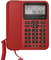CAFIEDR telephone Fixed Desk Phone - Portable Desktop DTMF/FSK Corded Real Time Phone - No Battery Fixed Telephone - Silent Do Not Disturb Design - Big Button Phone home phone,Telephones (A)
