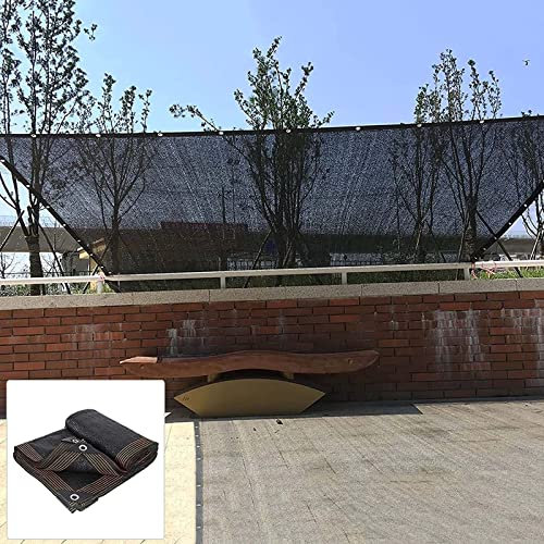 Tenda da sole nera 5 m traspirante isolamento termico ombra panno per pergola 4x6m