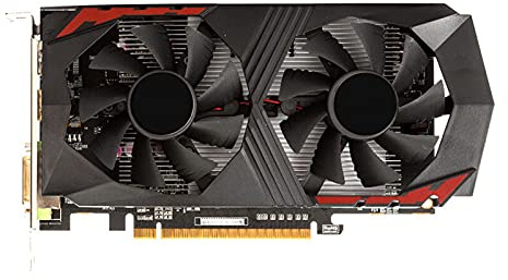 8KLANMMQ Graphics Card Fit for GTX 1050Ti GPU 4GB GDDR5 128 Bit Gaming Desktop Computer PC Video Graphics CardsFan Graphics Card