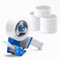 TB1Products 2 Pack Heavy-Duty Tape Gun Dispenser with 6 Rolls Clear Packaging Tape (48mm x 66m) – Strong Packing Tape for Moving, Shipping & Parcel Sealing – Ergonomic Tape Dispenser for Boxes