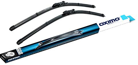 OXIMO Scheibenwischer Set Auto - Wischerblätter Set - Autoscheibenwischer Vorne - Auto Zubehör - kompatibel mit BMW 5 (E60), BMW 5 (E61), BMW 6 (E63), BMW 6 (E64)