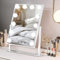 FUNTOUCH Hollywood Makeup Mirror with 12 LED Dimmable Bulbs Lights, 3 Color Lighting, Tabletop Smart Touch Vanity Mirrors for makeup 360° Rotation