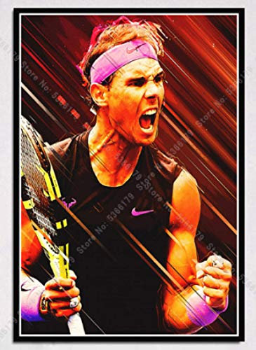 RUIYANMQ Puzzle 1000 Stück Rafael Nadal Tennisspieler Sportstar Poster Für Holz Spielzeug Für Erwachsene Dekompressionsspiel Cp97Zq