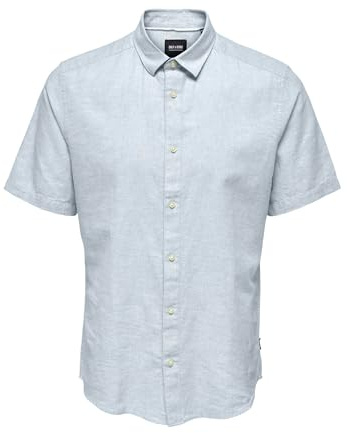 Only & Sons Male Hemd ONSCAIDEN Leinen Hemd | Shirt