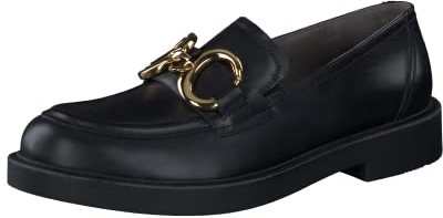 Paul Green Damen SUPER Soft Slipper, Frauen Slip On,Schlupfschuhe,schluepfschuhe,Loafer,College Schuhe,Businessschuhe,Schwarz (Black),38 EU / 5 UK