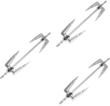 BESPORTBLE 3 Pcs Rôtissoire Broche Rôtissoire Brochette Kit Grill Rôtissoire Fourchette Broche Tige Fourchettes Friteuse Plaques Électriques Barbecue Fourchette Grillée Qualité Tige Four